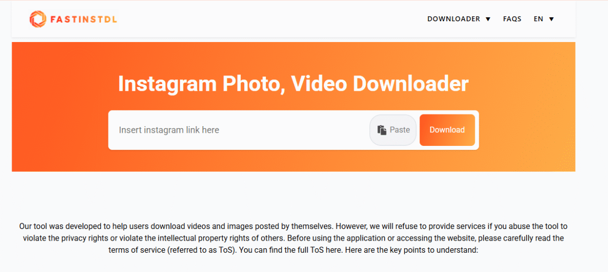 Video Downloader Instagram